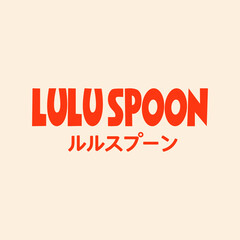 Fototapeta premium Round teks LULU SPOON illustration