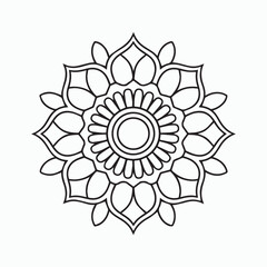 Mandala Pattern Illustration