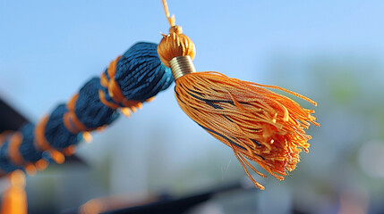Triumph in the Sky: A Graduation Cap Soars High