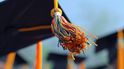 Triumph in the Sky: A Graduation Cap Soars High