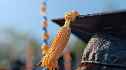Triumph in the Sky: A Graduation Cap Soars High