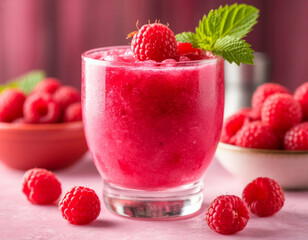 raspberry slush