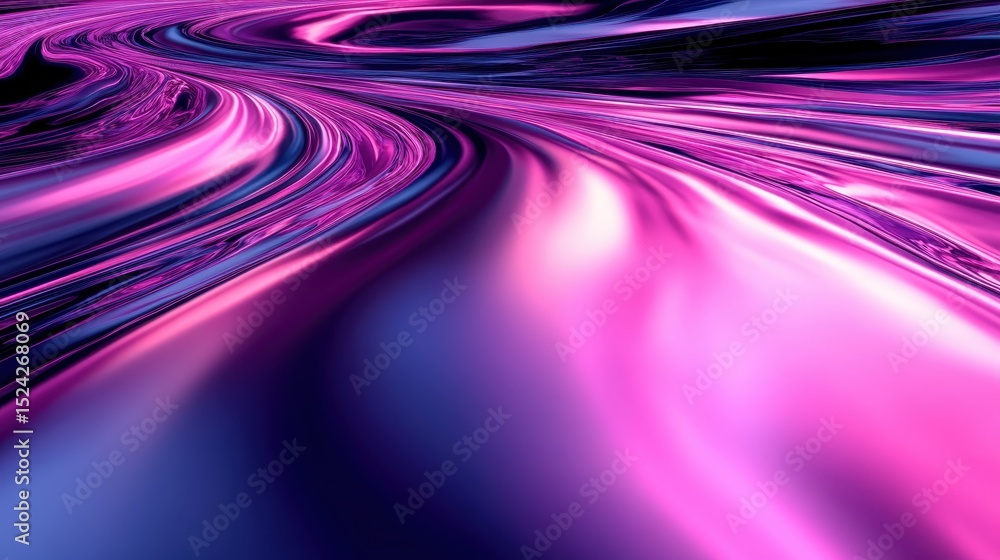 Aufkleber abstract purple and blue background creating a dynamic and futuristic atmosphere with a touch of art