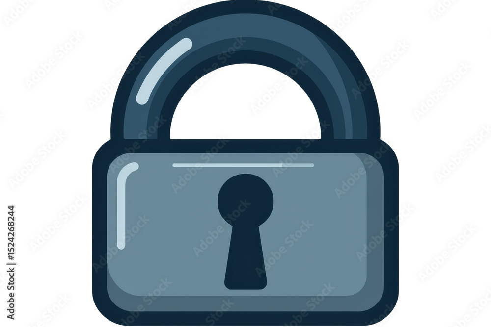 Poster secure your digital space understanding lock icons and their significance online infographic informa