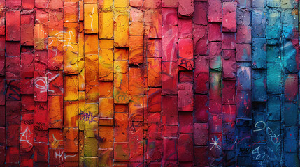 Urban Chronicles: The Colorful Narrative of City Walls