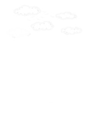 Sky Doodles – Clouds and Flying Birds