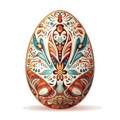 Festive Easter Egg Vector Illustration for Holiday Designs and Decorations