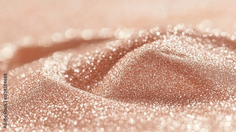 Aufkleber charming pink glitter background infused with sparkling elements and soft focus creating a festive m