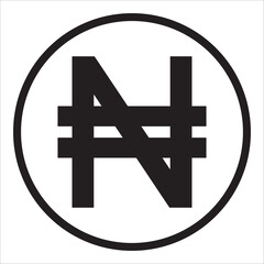 Nigerian  Naira currency symbol