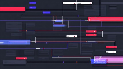 Abstract Data Flow Visualization Technology