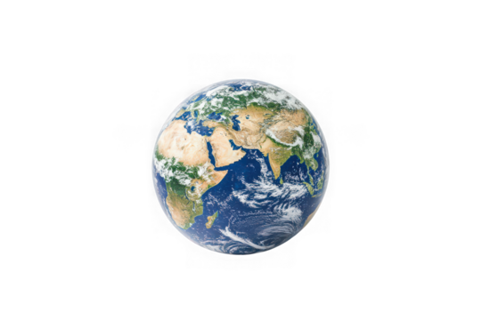 Stunning High Resolution Image of Planet Earth A Detailed View of Continents and Oceans