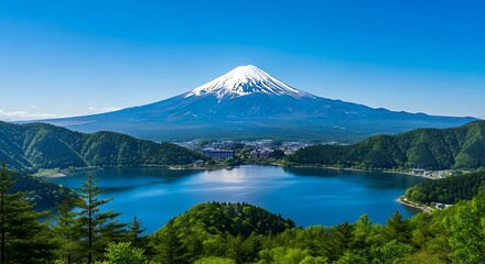 mount hood in the mountains