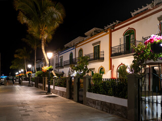 Abend in Puerto Mogan, Gran Canaria