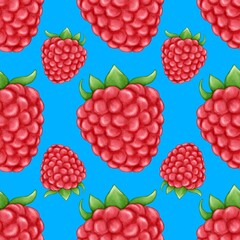 Ruspberry illustration, fruits background, watercolor ruspberry, berry illustration, freshness food, pattern
