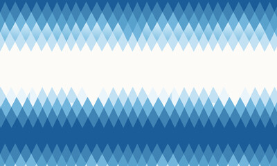 Geometric Diamond Gradient Border Seamless Pattern
