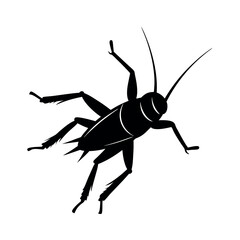 cricket vector silhouette
