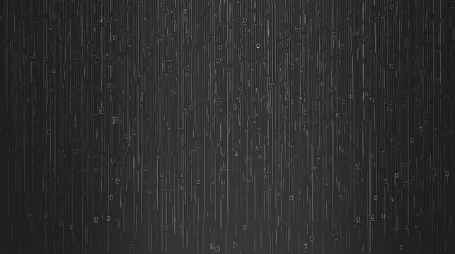 Abstract dark matrix data rain texture