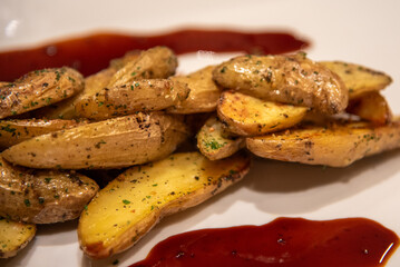 Roasted Potatoes Wedges