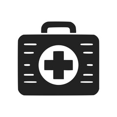 Obraz premium Medical First Aid Kit Icon