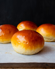Pan brioche para hamburguesas