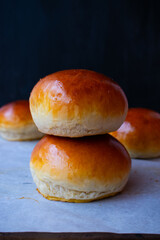 Pan brioche para hamburguesas