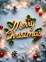 christmas greeting card