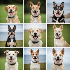 Obraz premium Dogs
