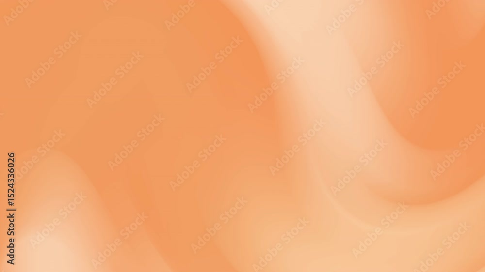 Poster abstract peach background with smooth, flowing curves and soft gradients. perfect for presentations 