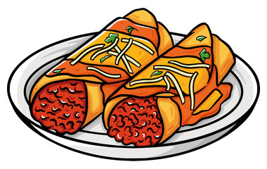 enchilada gourmet food