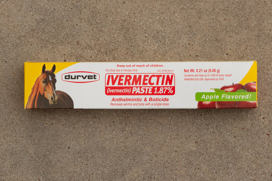 Ivermectin horse paste used to get rid of parasites in horses