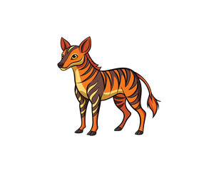 Wildlife Animal Vector Icons Set on White Background
Jungle and Safari Animals Vector Illustration