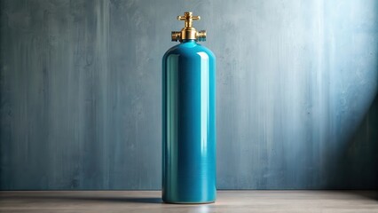 Compressed gas cylinder for oxygen, industrial equipment