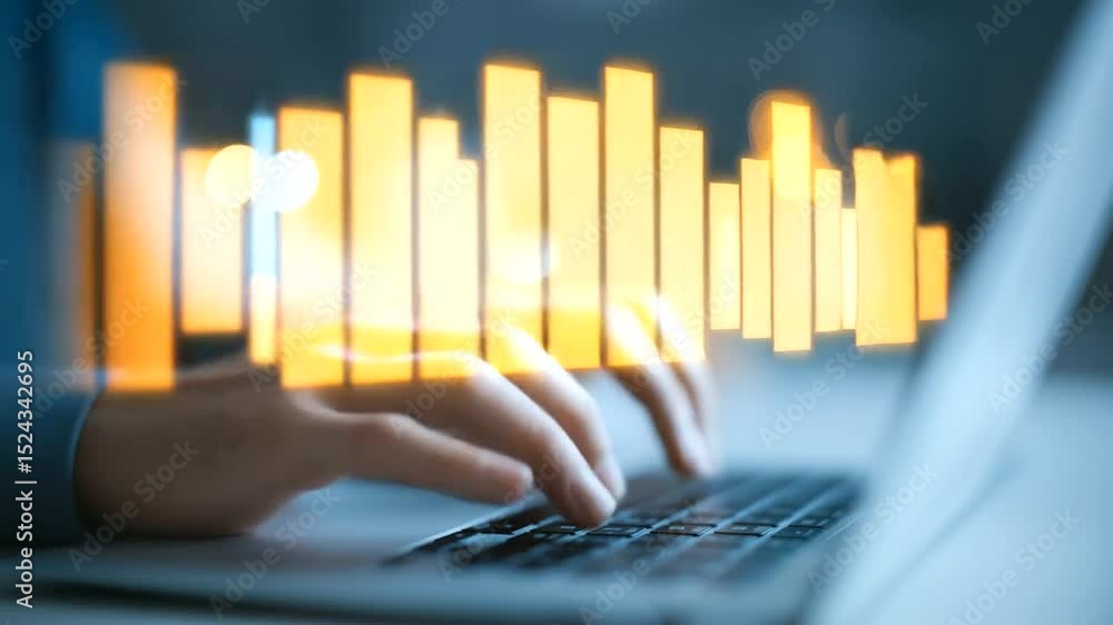 Poster a project manager efficiently utilizes software to organize and schedule a business plan.