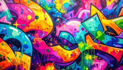 crunchy abstract background, psychedelic illustration