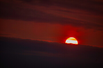 Obraz premium Sunset in the sky