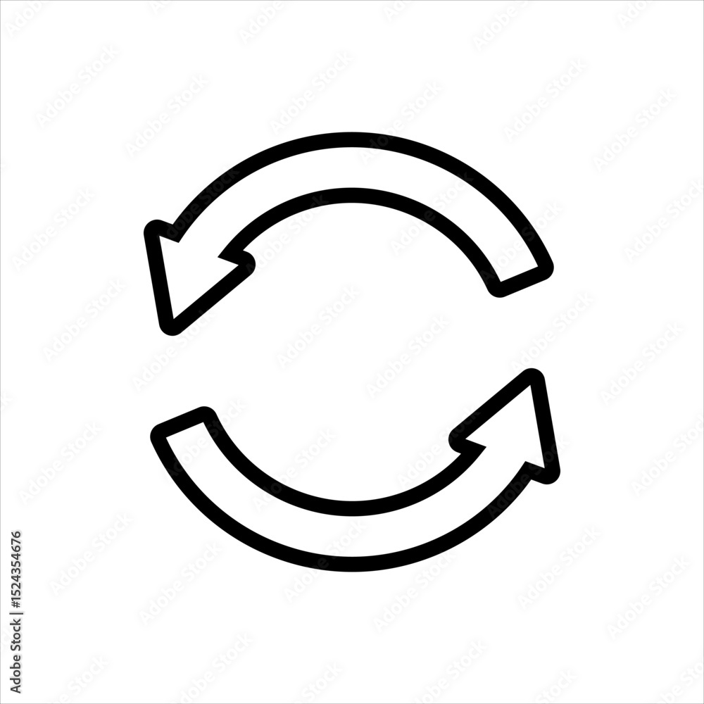 Poster update icon. for mobile concept and web design. vector illustration