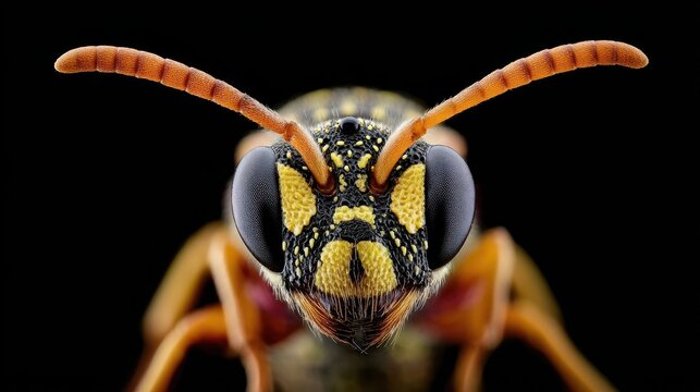 Insect Sting Under Microscope Close-Up