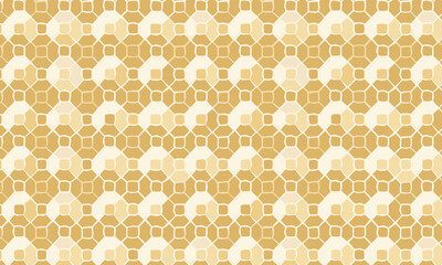 Geometric Octagon and Square Tile Seamless Pattern