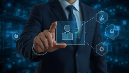 Recruitment interview candidate selection process showcasing HR professionals using digital tools to evaluate talent and identify career opportunities