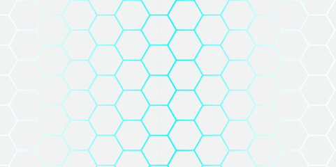 Minimal White Hexagon Pattern on Dark Background – Abstract Tech Design.