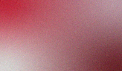Grainy Red and White Gradient Background with Subtle Texture and Noise
