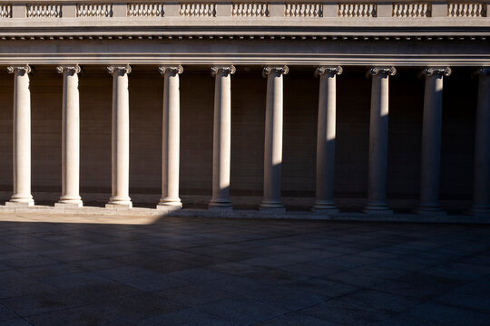 Law, Education, or Government Building with Columns