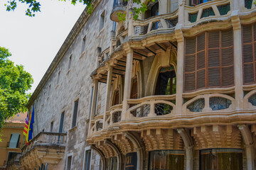 Art Nouveau Architecture of Edifici Casasayas in Palma