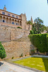 View of Mallorca Cathedral under Clear Blue Sky