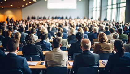 Group of people in conference room