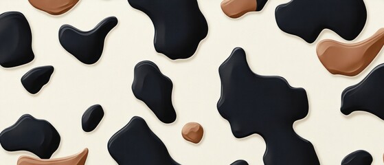 Black and White Cow Skin Texture. Cow Skin Texture. Close-Up of Cow Skin. Cowhide Texture. Pattern of Cow Skin. Detailed Cow Skin Texture. Black and White Cowhide. Natural Cow Skin Surface.	