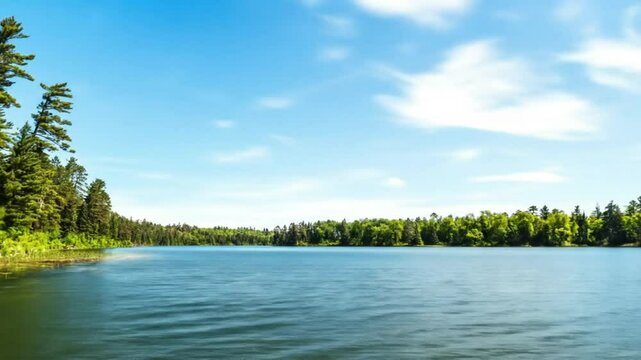 Lake Itasca at Itasca State Park - Minnesota