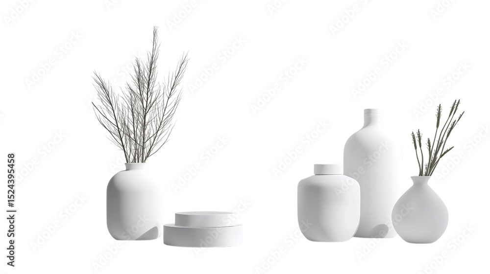 Poster realistic 3d render of product in isolated scene, focused on 3d render. isolated on white background