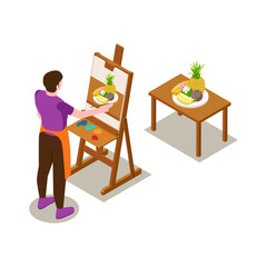 Mannequin Model for Artistic Figure Drawing and Creative Illustration Studio Workspace Setup