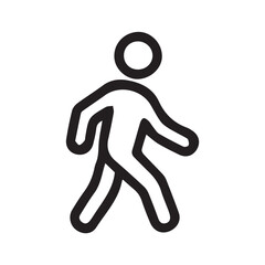 Iconic Walker Symbol A Timeless Representation of Movement and Progress